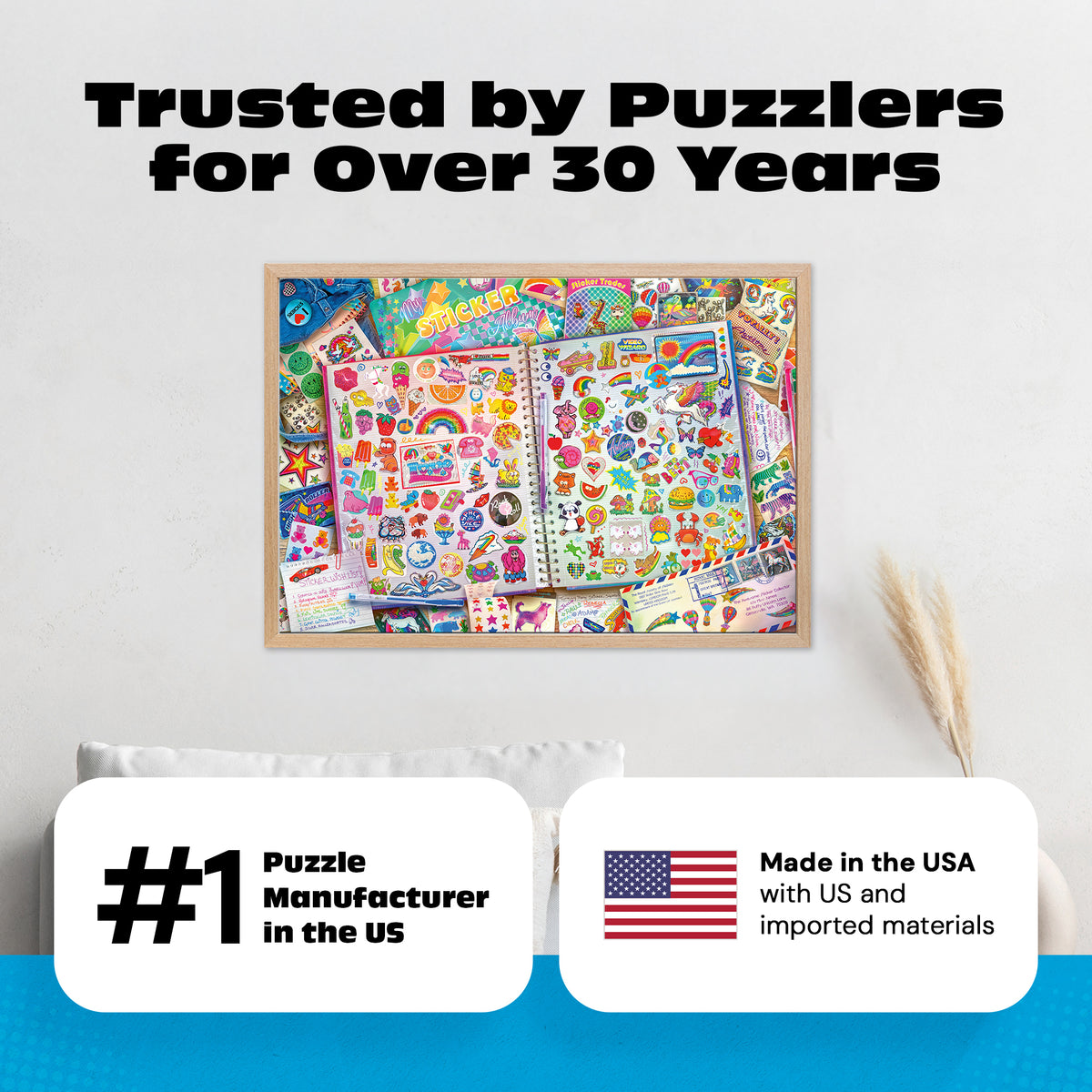 Aimee Stewart: My Rad Sticker Collection 1987 - 2000 Piece Puzzle