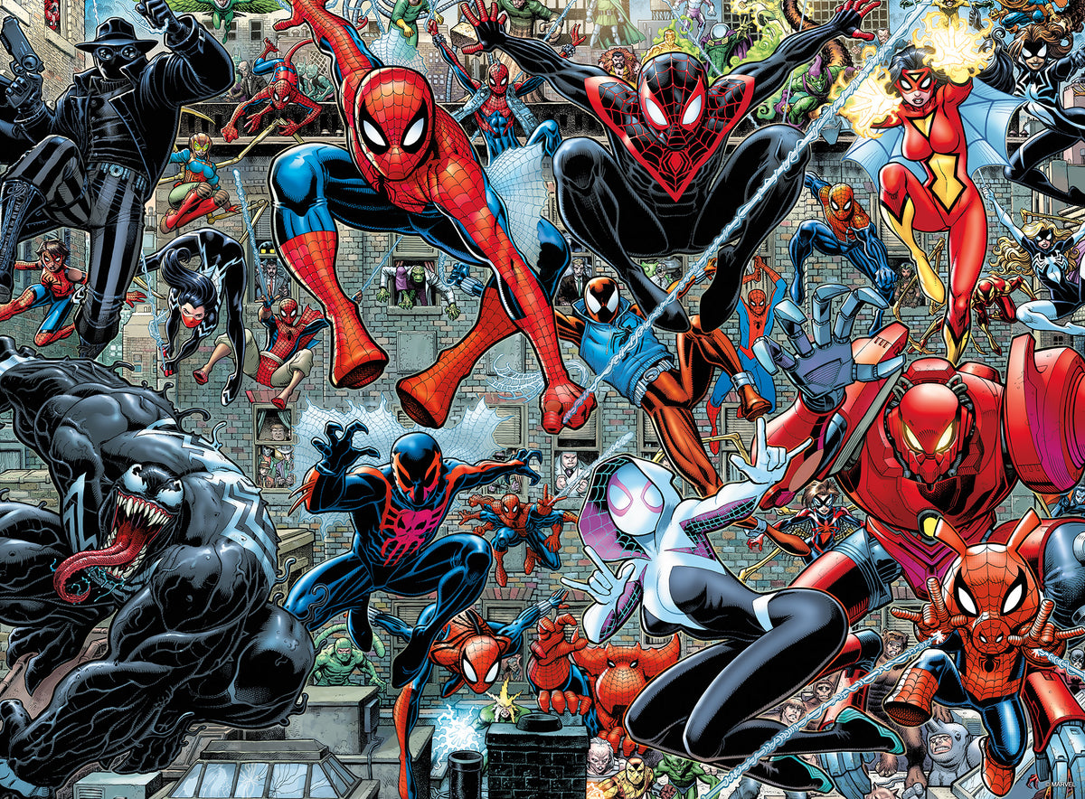 Silver Select: Marvel - Spider-verse 1000 Piece Puzzle