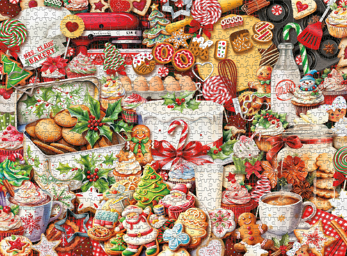 Christmas Baked Goods 1000 Piece Puzzle