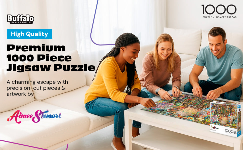 Aimee Stewart:  Mystery Jar Treasures 1000 Piece Puzzle