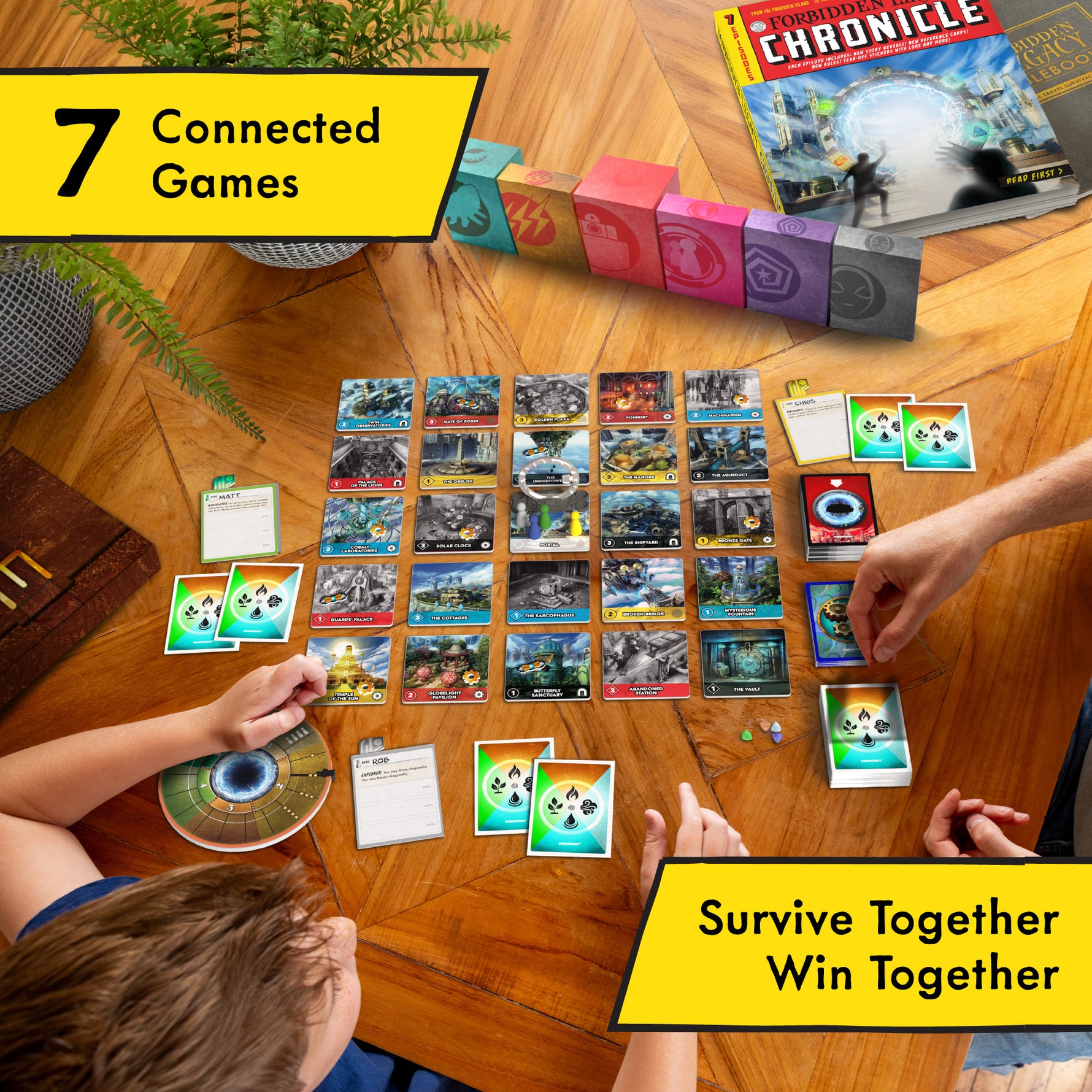 Forbidden Legacy Board Game – Legacy Adventure Game for Families, Teens & Adults