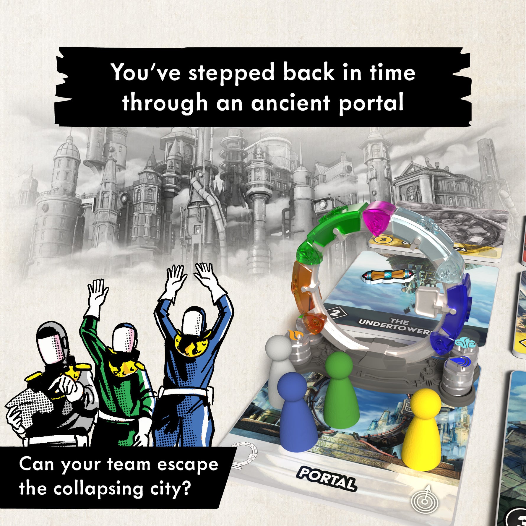 Forbidden Legacy Board Game – Legacy Adventure Game for Families, Teens & Adults