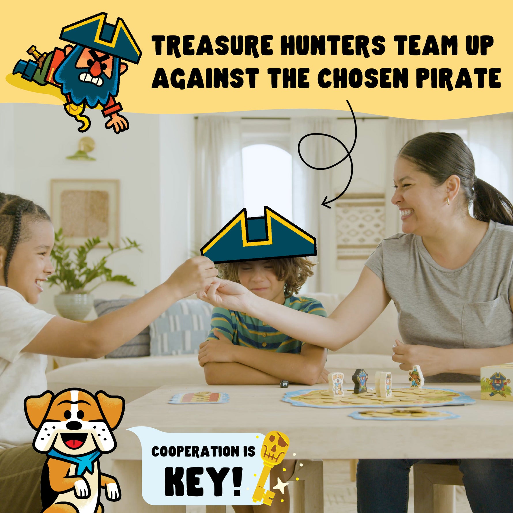 Treasure Hunt Cooperative Board Game