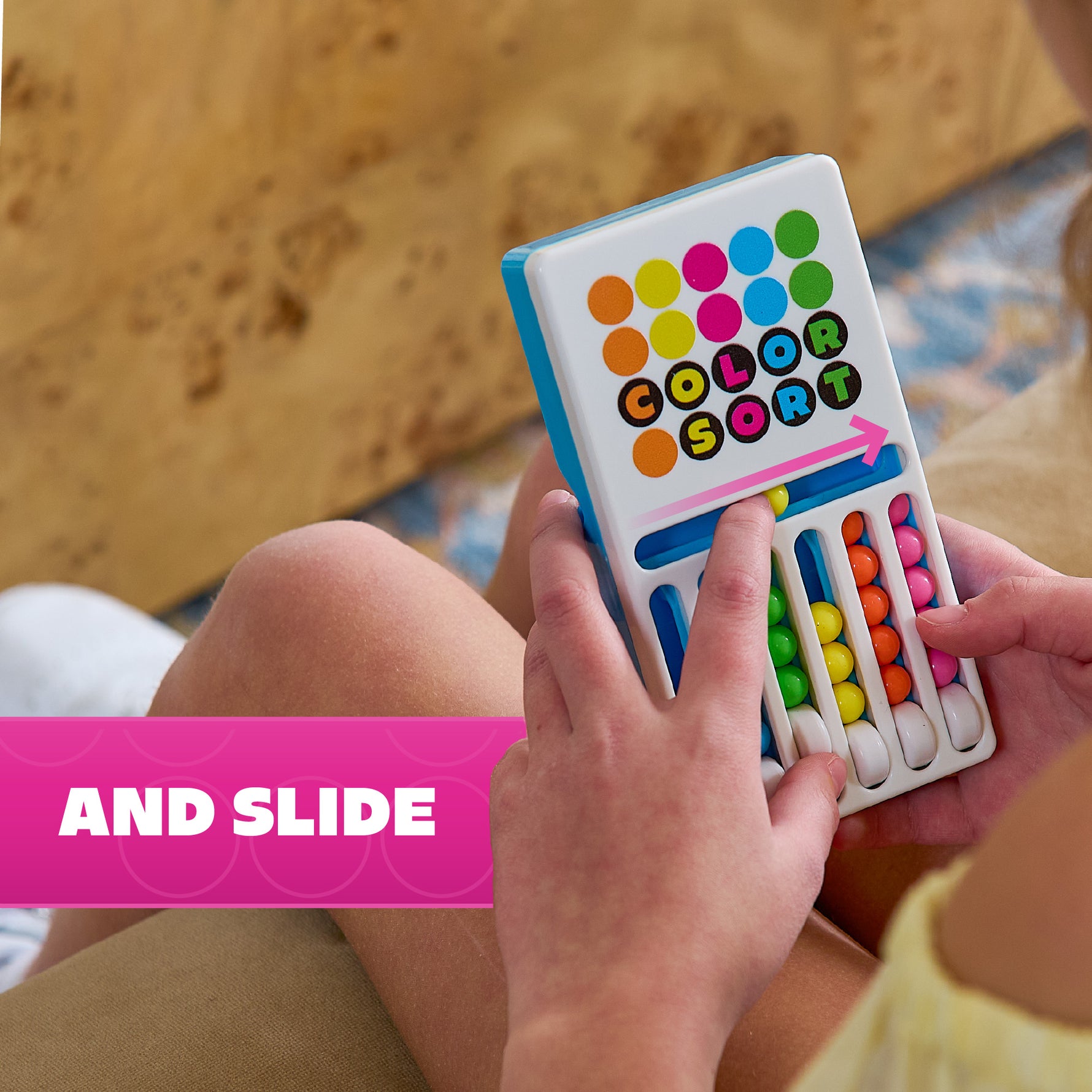 Color Sort Game - Travel Brainteaser & Fidget Toy