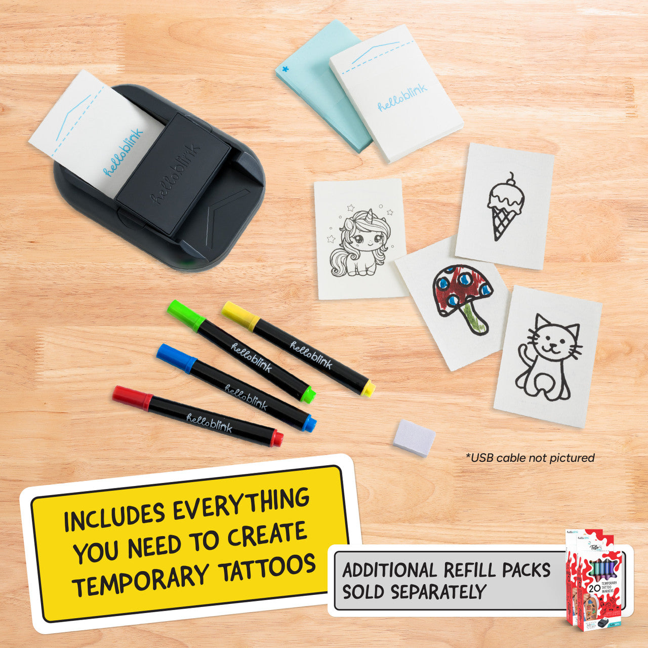 Ceaco Hello Blink - Tattoo Maker & Printer