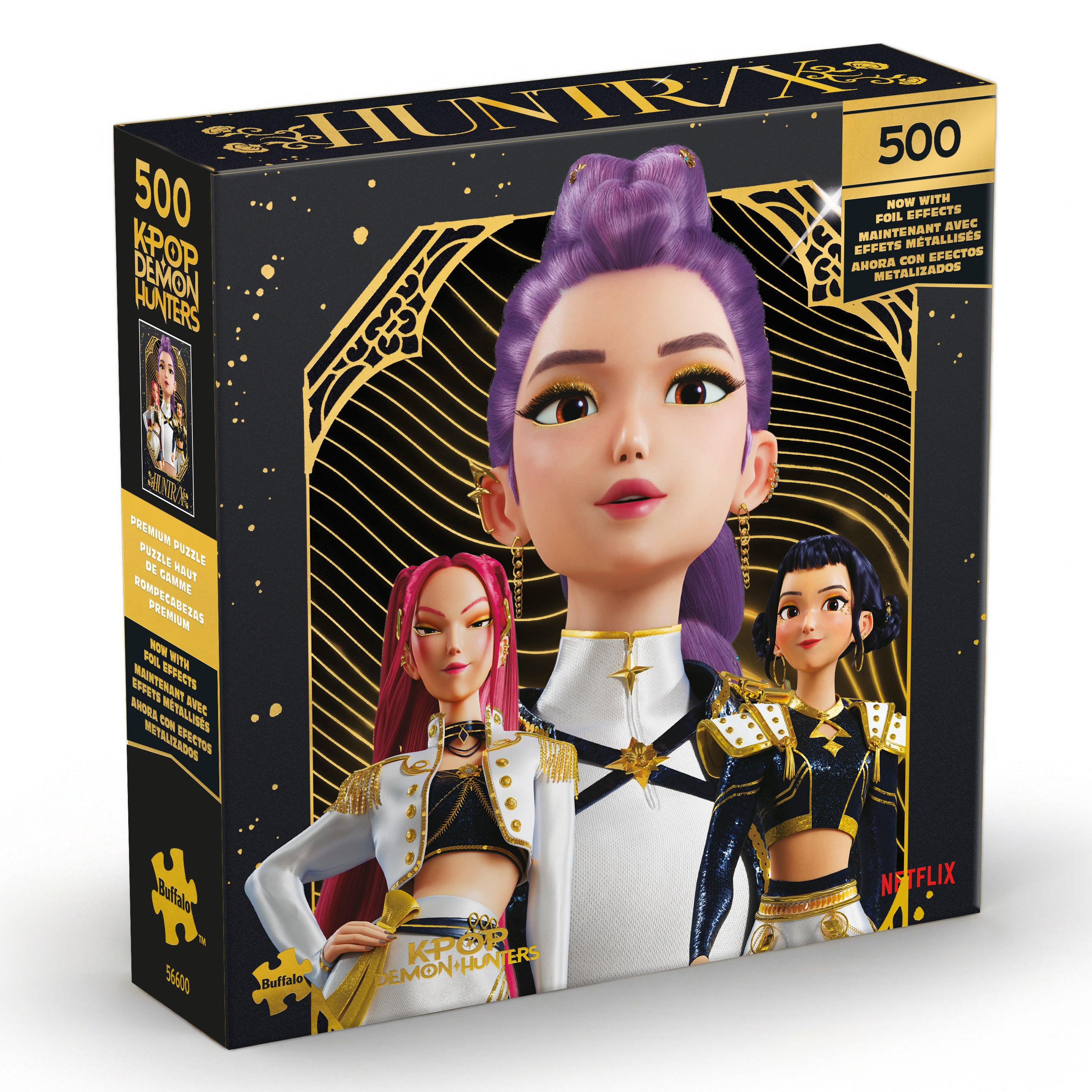 Gold Collection: KPop Demon Hunters Golden Huntrix 500 Piece Puzzle
