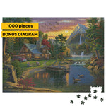 Gold Collection: Mountain Paradise 1000 Piece Puzzle