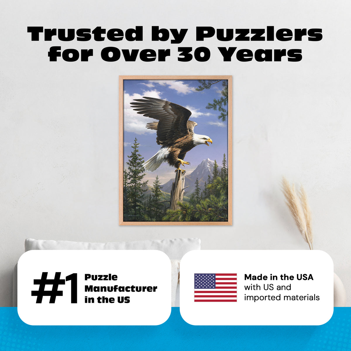 Hautman: Screaming Eagle 1000 Piece Puzzle
