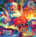 Silver Select: Santa Checks Twice 500 Piece Jigsaw Puzzle