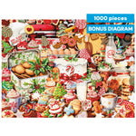 Christmas Baked Goods 1000 Piece Puzzle