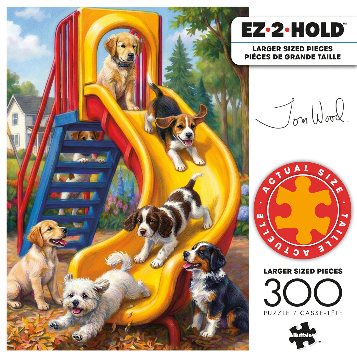 Playtime Pups 300 Large Piece Puzzle