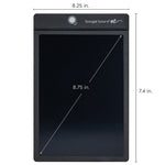 Black Boogie Board Basics with screen and size dimensions