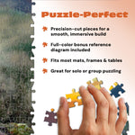 Ceaco Silver Select - Thomas Kinkade Harry Potter - Hagrid’s Hut - 1000 Piece Silver Select Jigsaw Puzzle