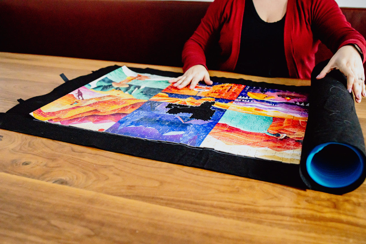 Jigsaw Pro Roll-Up Puzzle Mat 3