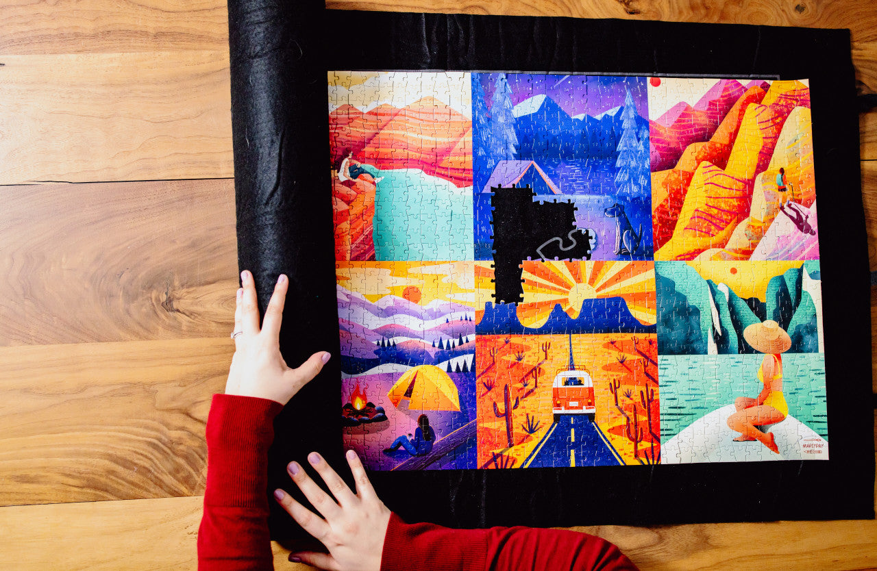 Jigsaw Pro Roll-Up Puzzle Mat 1