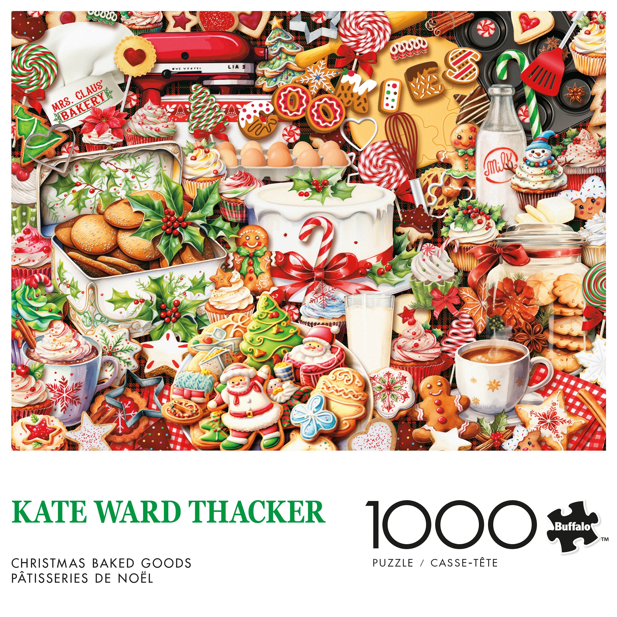 Christmas Baked Goods 1000 Piece Puzzle