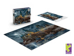 Ceaco – Thomas Kinkade Harry Potter Hogwart's Castle - 1000 Piece Silver Select Jigsaw Puzzle