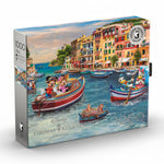 Ceaco Disney Mickey and Minnie in Italy by Thomas Kinkade Studios 1000 Piece Jigsaw Puzzle - Silver Select Edition