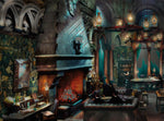 Ceaco HARRY POTTER (WIZARDING WORLD) Silver Select Slytherin Common Room 1000 Piece Puzzle
