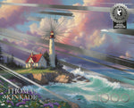 Ceaco Thomas Kinkade Silver Select Windswept Cove 1000 Piece Puzzle
