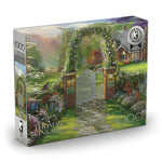 Ceaco Thomas Kinkade Silver Select Hummingbird Cottage 1000 Piece Puzzle