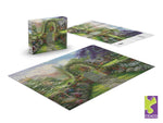 Ceaco Thomas Kinkade Silver Select Hummingbird Cottage 1000 Piece Puzzle