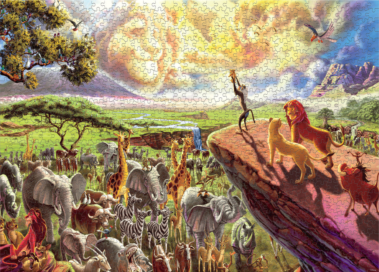 Ceaco Puzzle:  The Lion King Disney 1000 Piece Puzzle