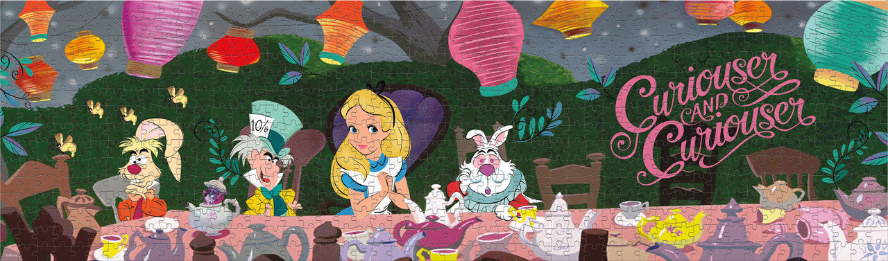 Ceaco Panoramics - Disney - Alice in Wonderland, Tea Party  750 Piece Puzzle