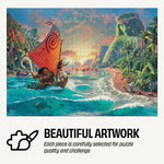 Ceaco Collector's Tin: Thomas Kinkade Disney Moana 1000 Piece Puzzle