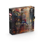 Noir Select: Marvel, Thomas Kinkade Disney - Spider-man vs. the Sinister Six 500 Piece Puzzle