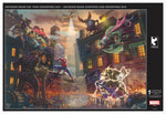 Noir Select: Marvel, Thomas Kinkade Disney - Spider-man vs. the Sinister Six 500 Piece Puzzle