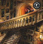 Ceaco Puzzle: Thomas Kinkade Harry Potter Grand Staircase 500 Piece Puzzle (Silver Select Edition) - Giftable Package With Silver Foil Accents