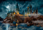 Ceaco 500 Piece Thomas Kinkade Hogwarts Castle puzzle for Adults, Silver Select