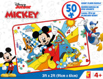 Ceaco: 50 Piece Giant Floor Puzzle - Disney Clubhouse - Ages 4 and up - Large Pieces - 2 feet x 3 feet