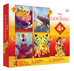 Ceaco Puzzle: 4 X 1 Kids Multipack - Disney - Lion King Kids 48-piece,  72-piece and 100-piece Puzzles