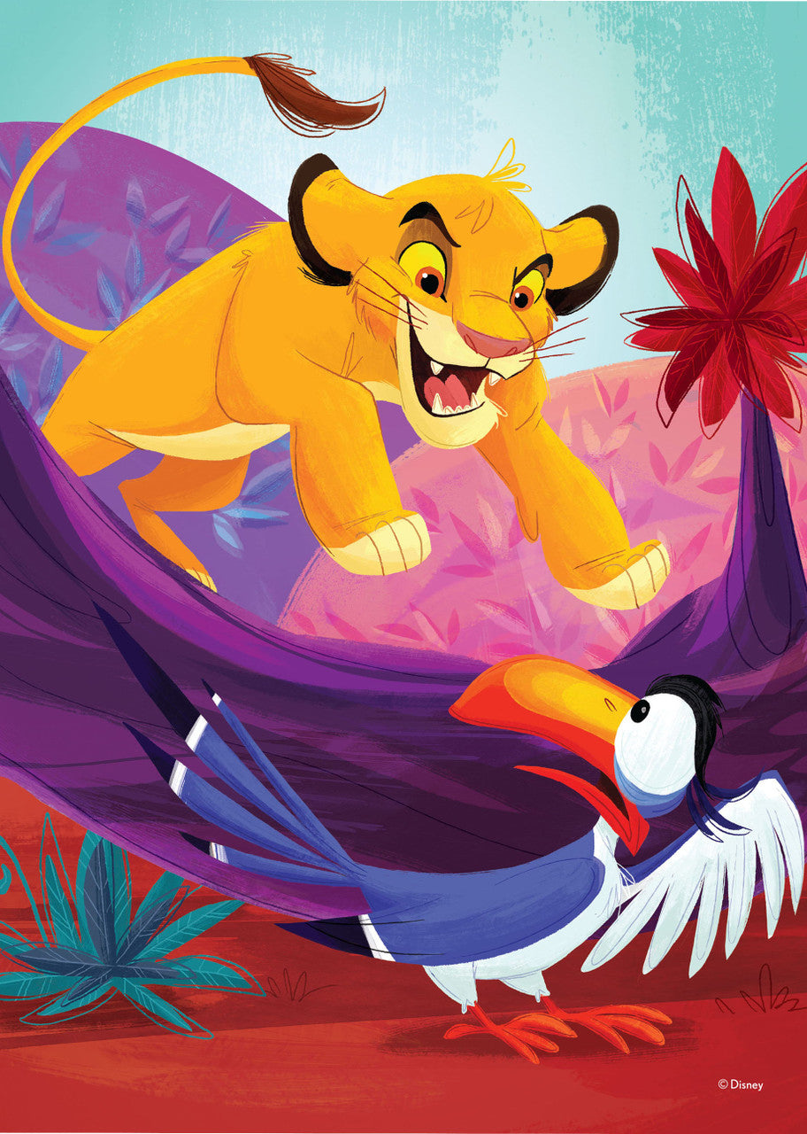 Ceaco Puzzle: 4 X 1 Kids Multipack - Disney - Lion King Kids 48-piece,  72-piece and 100-piece Puzzles