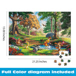 Thomas Kinkade Disney Silver Select: Winnie the Pooh 500 Piece Puzzle