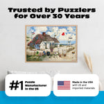 Charles Wysocki - Silver Select: Rootbeer Break at the Butterfields 500 Piece Puzzle