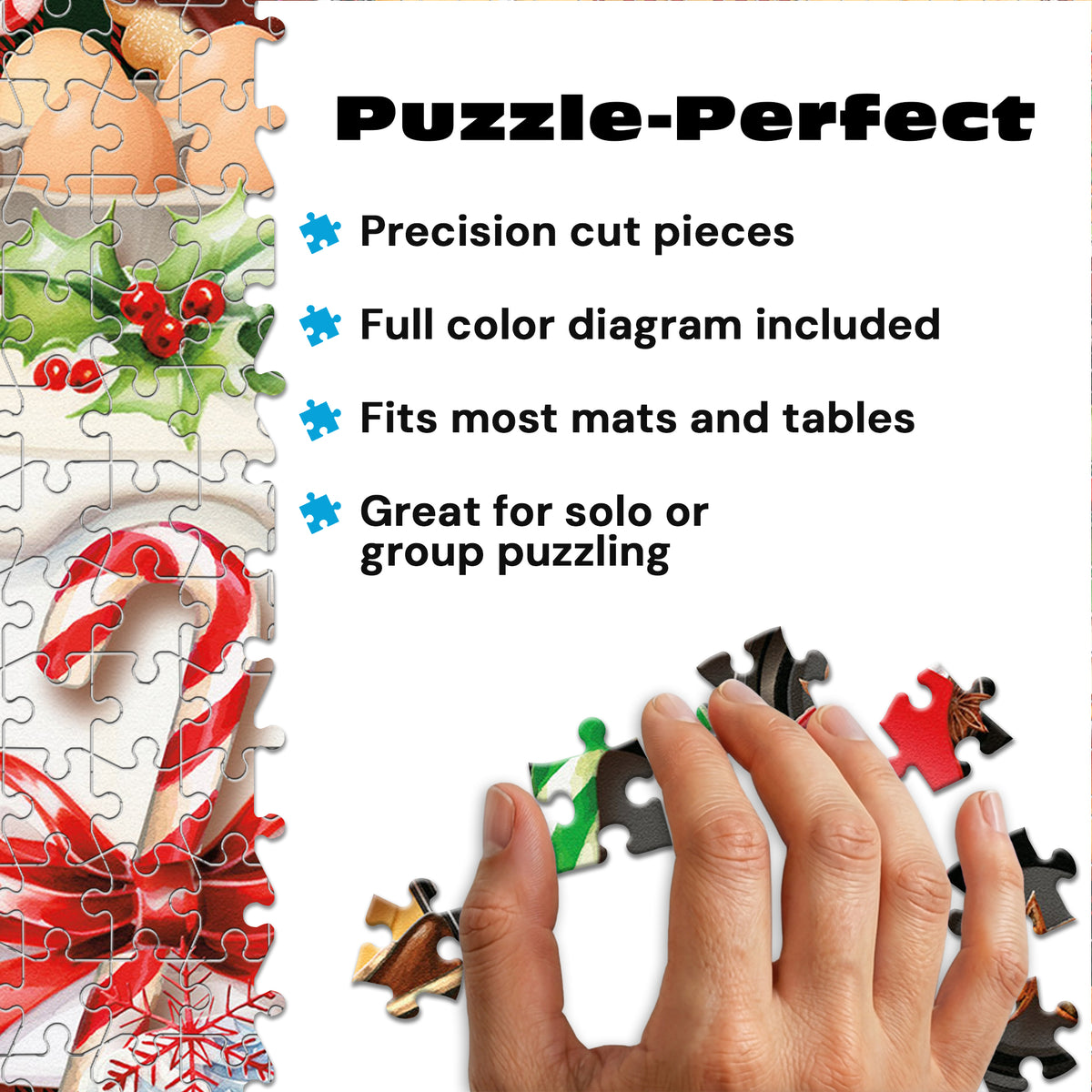 Christmas Baked Goods 1000 Piece Puzzle