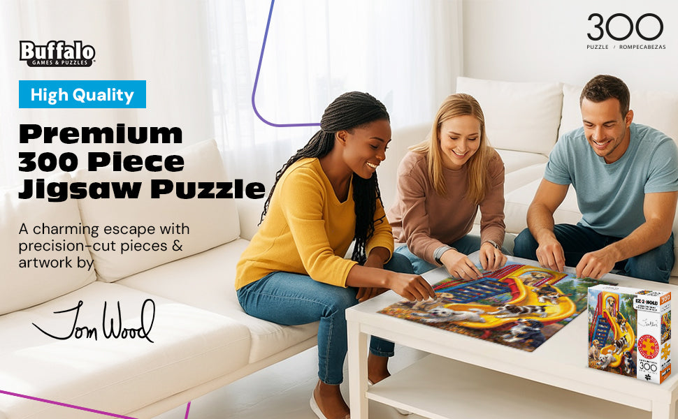 Playtime Pups 300 Large Piece Puzzle