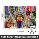 Noir Select: Disney Villains 500 Piece Puzzle