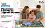 Abraham Hunter Mountain Morning 500 Piece Jigsaw Puzzle