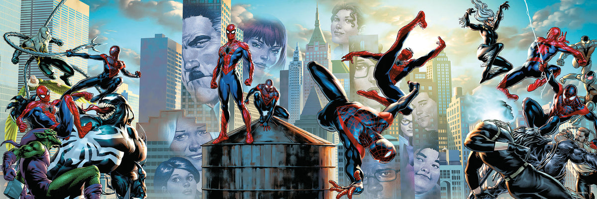 Marvel - 4 X 1 Multipack - Spider-Man Multipack 2024 300 & 500 Piece Puzzles
