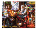 Gold Collection: Santa In His Workshop – 1000 Piece Jigsaw Puzzle