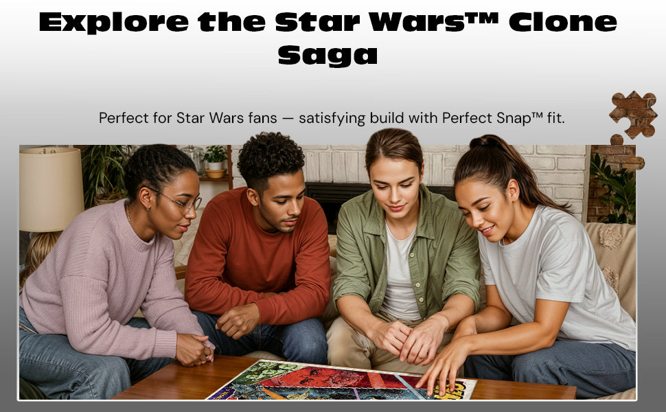 Star Wars™ Attack of the Clones -  1000 Piece Jigsaw Puzzle