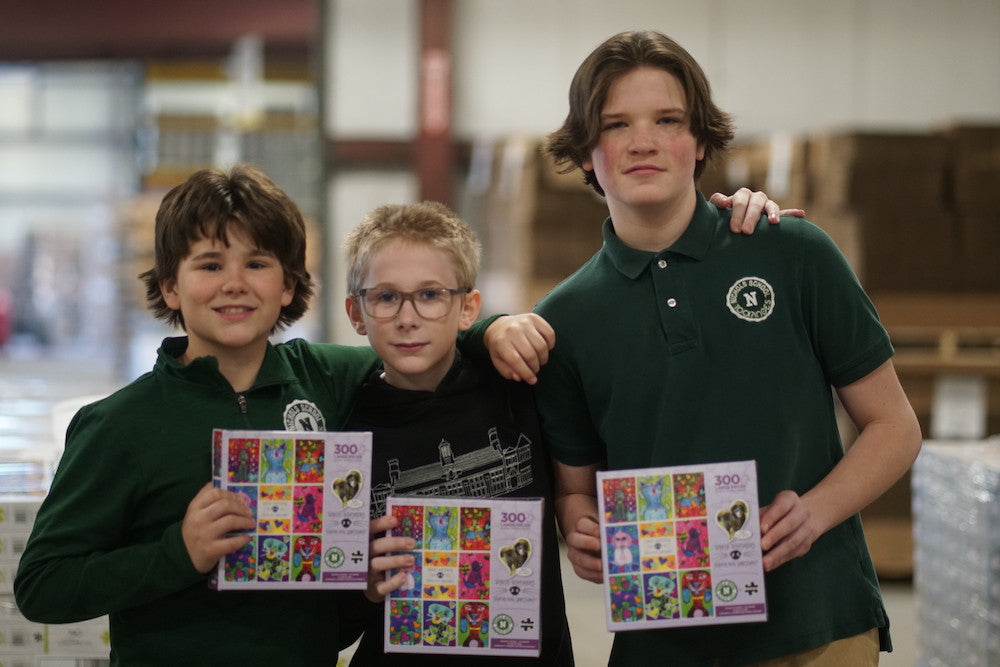 Nichols School ❤️ White Whiskers - Class of 2029 Community Connections 300 Piece Jigsaw Puzzle
