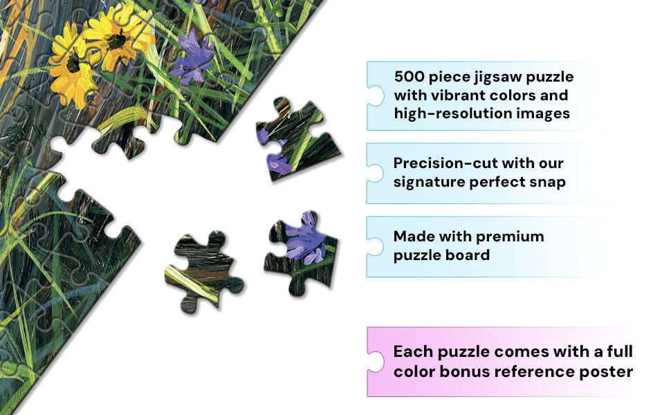 500pc Abraham Hunter: Love Bears