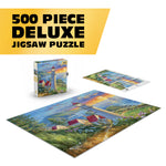 Gold Collection – Evening Watch 500 Piece Jigsaw Puzzle - Abraham Hunter