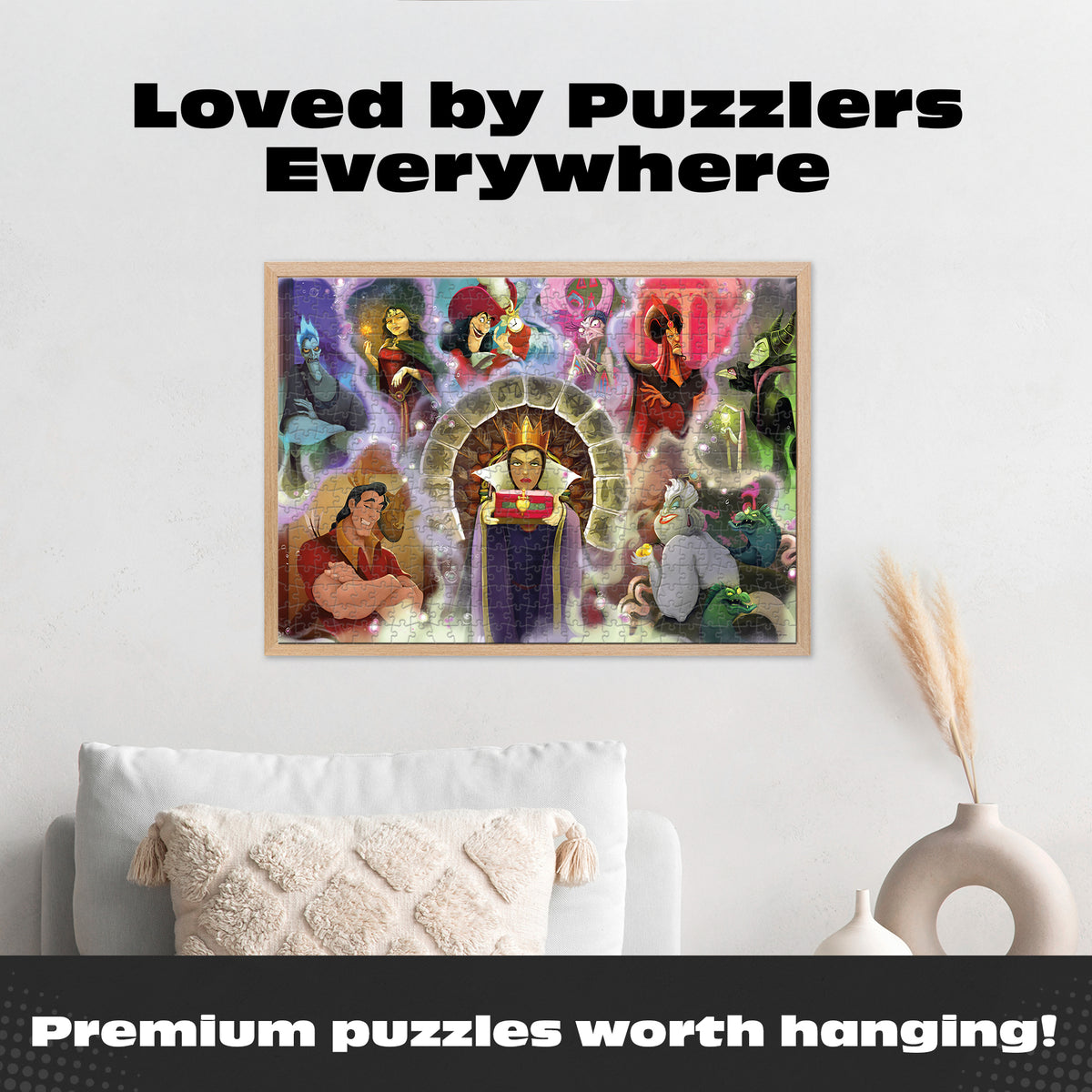 Noir Select: Disney Villains 500 Piece Puzzle