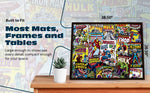 Silver Select: Marvel Comic Collage 2000 Piece Puzzle